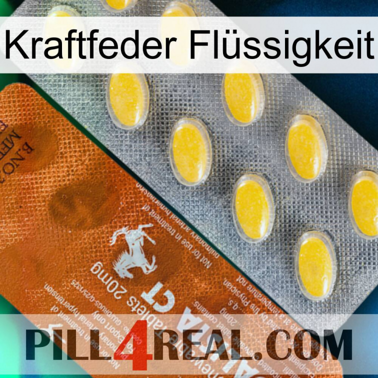 Kraftfeder Flüssigkeit 42